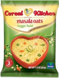 Veggie Twist Masala Oats (Cereal Kitchen) - 34 GM 