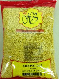 Moong Dal Washed (Yellow)  (Hathi Brand) - 2 LB