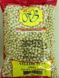 Yellow Peas Whole (Hathi) - 2 LB