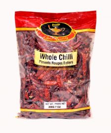 Red Chilli Whole (Deep) - 200 GM