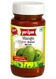 Mango With Garlic Pickle (Priya) - 300 GM