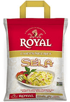 Chef's Secret SELLA (X-LONG Parbolied) Rice (Royal) - 10 LB