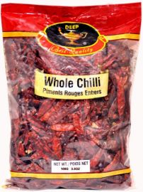Red Chilli Whole - 100 GM