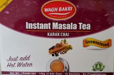 Masala Instant Tea Premix Unsweetened (Wagh Bakri) - 10 Sachets
