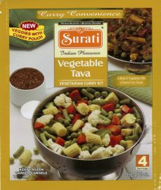 Frozen Meal Kit - Vegetable Tava (Surati) - 568 GM
